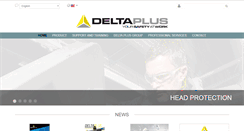 Desktop Screenshot of deltaplus.eu